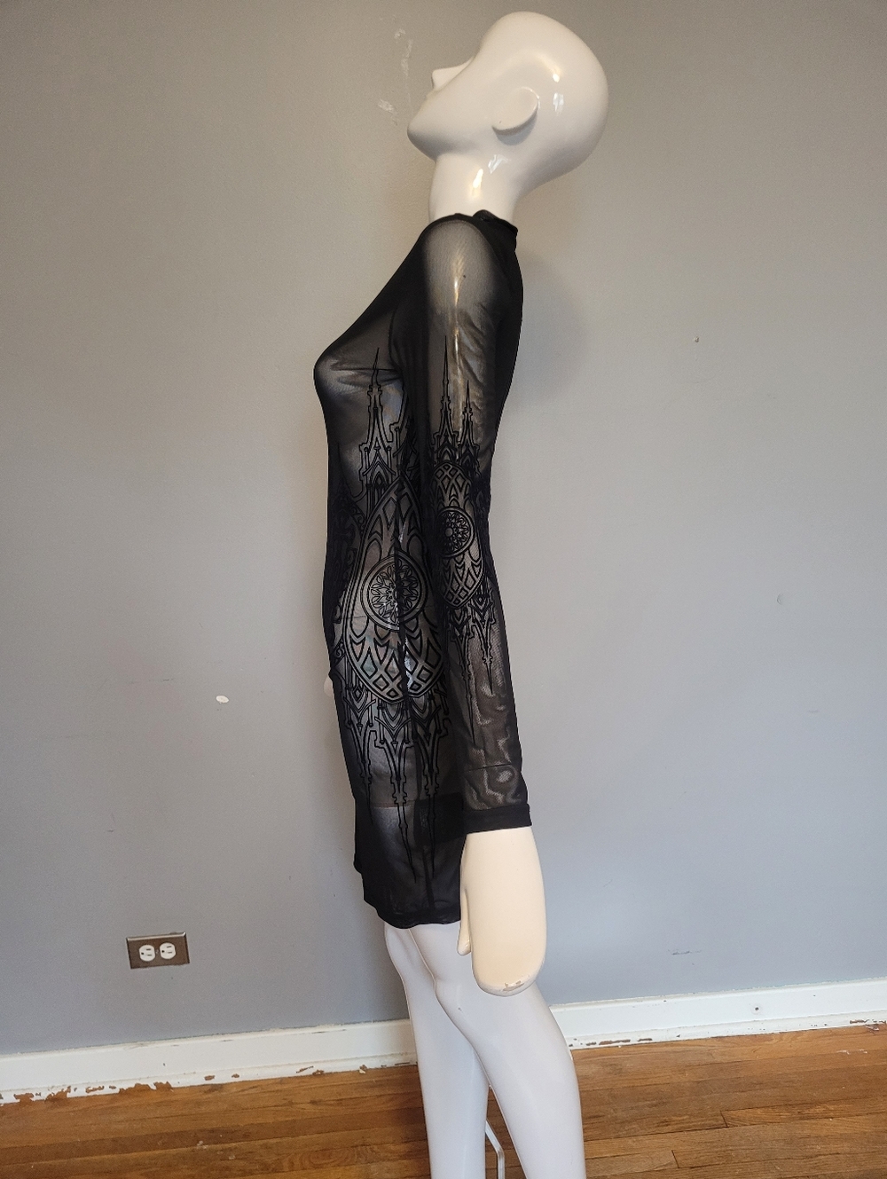 Killstar Unholy Matrimony Mesh Dress, VGUC, Size S - Picture 7 of 9